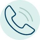 Call icon showing phone